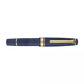 Перьевая ручка Sailor Professional Gear Slim Mini Gold Medium Fine Night Blue 11-1503-342