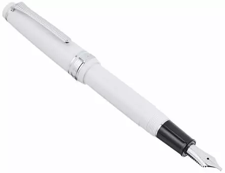 Перьевая ручка Sailor Professional Gear Slim Silver White Music 11-1222-910