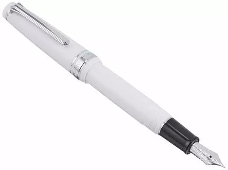 Перьевая ручка Sailor Professional Gear Slim Silver White Medium Fine 11-1222-310