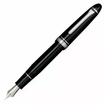 Перьевая ручка Sailor Profit 21 Silver Black Fine Point 11-2024-220