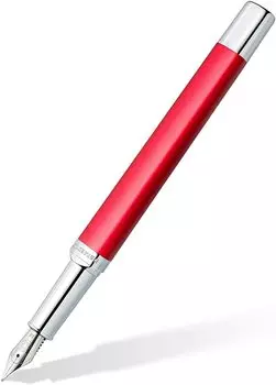Перьевая ручка STAEDTLER Triplus Red с треугольным стержнем Roring красная (Средняя (M)) [Элемент]