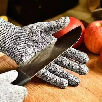 Перчатки 5 уровня защиты от порезов, перчатки для защиты труда, промышленные перчатки, износостойкие и прочные перчатки anti-cutting gloves large size