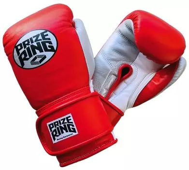 Перчатки боксерские PRIZE RING 6 унций «Professional SS» детские красный