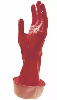 Перчатки Fujisho Rubber Drip Stopy, набор из 2 пар, красные, S 9841 красный