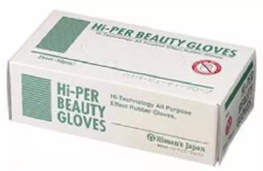 Перчатки Hymans Japan Hyper Beauty Short S 25шт. (50 штук) белый