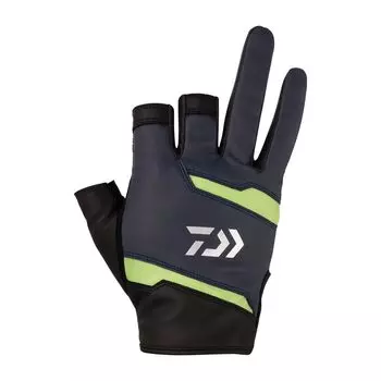 Перчатки кожаные Fit 3 Cut Navy XL [Daiwa] DG-1424