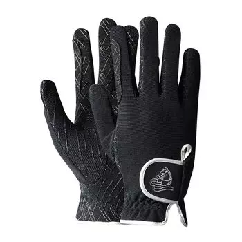 Перчатки силиконовые Grip черные S