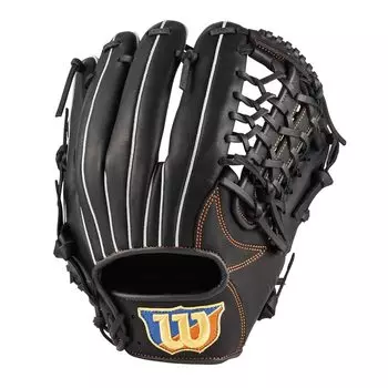 Перчатки Wilson Baseball General EASY 5L для инфилда и черные WBW100673, софтбол, использование, CATCH, утилитарные, (Utility Infield/Новички),