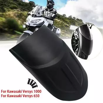 Переднее крыло мотоцикла, задний удлинитель, подходит для Kawasaki KLE650 VERSYS 650 1000 VERSYS650 VERSYS1000