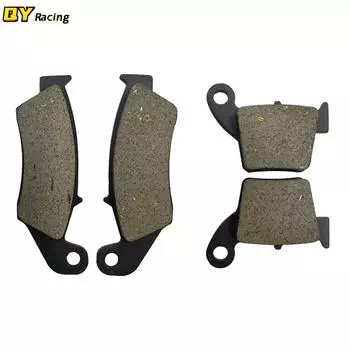 Передние и задние тормозные колодки для мотоцикла Honda CRF250R CRF250 X CRF450R CRF450 X 2002-2017 CRF 250 450 R тормозной диск Rear Brake Pads
