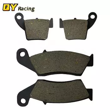 Передние и задние тормозные колодки для мотоцикла Honda CRF250R CRF250 X CRF450R CRF450 X 2002-2015 CRF 250 450 R тормозной диск Rear Brake Pads