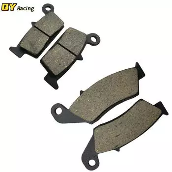 Передние и задние тормозные колодки для мотокросса для Kawasaki KX250F KX450F KLX450R KX 250F 450F KLX 450R KX250-F KX450-F KLX450-R 2004-2017 1 Pair Rear