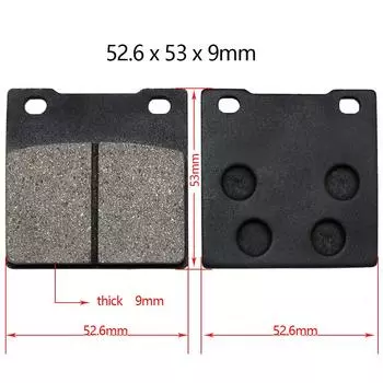 Передние и задние тормозные колодки мотоцикла для SUZUKI GSX1100 GSX 1100 Katana GV1400 GV 1400 Cavalcade VS1400 VS 1400 Intrumer VL 1Pair