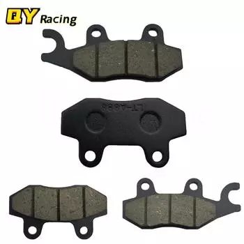 Передние и задние тормозные колодки мотоцикла для Yamaha YFM 700R YFM700R Raptor YFM 700 2006-2015 YXR450 Rhino YXR 660 2004-2007 Front Right