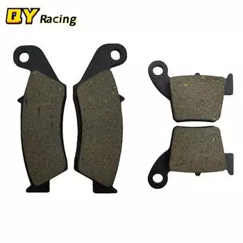 Передние и задние тормозные колодки мотоцикла для HONDA CRF250R CRF250X 2004-17 CR125R CR250R CR125 CR250 R 02-07 CRF450R 02-16 CRF450X 05-17 Rear Brake Pads