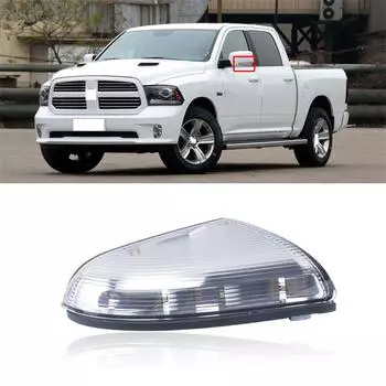 Передние левые зеркала с указателями поворота для Dodge Ram 1500 2009-2014 и 2500 2010-2014