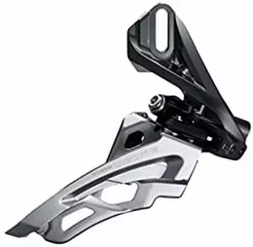 Передний переключатель скоростей SHIMANO FD-M6000 с прямым креплением, боковой поворот 3X10S, совместимый с верхней передачей: 40-42T IFDM6000D6 DEORE