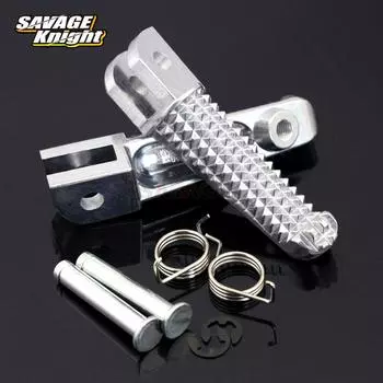 Передняя подножка для YAMAHA YZF R125 R25 R3 MT125 MT25 MT03 MT09 FZ09 MT10 MT07 FZ6 XJ6 подставки для ног мотоциклиста
