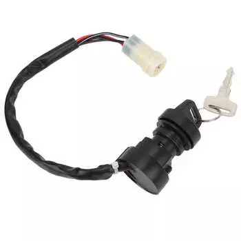 Переключатель ключа зажигания 2FJ825100200 Заготовка из цинка, АБС-пластика, замена цилиндра замка зажигания Plug and Play для Banshee