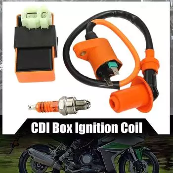 Катушка зажигания Performance Racing 6 Pins Ac Cdi Box A7tjc для Gy6 50 80 110 125 150cc мопед скутер квадроцикл Go Carts Z3t5