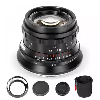 PERGEAR PERGEAR 35 мм F1.4 полноразмерный объектив с ручной фокусировкой объектив с одним фокусом крепление E