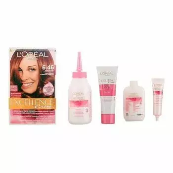 Перманентный краситель Excellence L Oreal Make Up Dark Coppery Mahogany Blonde