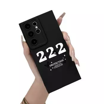 Personalized Number 22 Painted Samsung S23A55 Mobile Phone Case with Full Lens Protection and Anti-fall Cover Samsung S23ULTRA чёрный