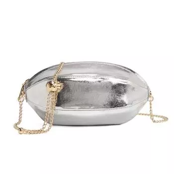 Personalized Rugby Bag, Korean Version, Trendy Little Golden Ball Crossbody Women s Bag, Single Shoulder Bag