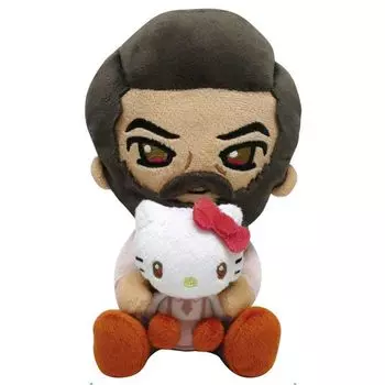 Персонажи компании K RRR x Sanrio Сидящая плюшевая рама Hello Kitty 572136 SANRIO Sanrio Индийский фильм RRR