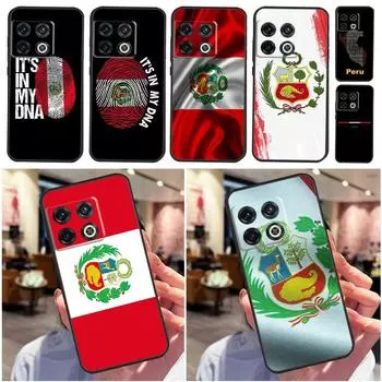 Peru Flag Case For OnePlus 10 9 Pro 8T 9RT 10T Ace OnePlus Nord N10 N20 N100 N200 2T CE 2 Lite Cover OnePlus 10Pro