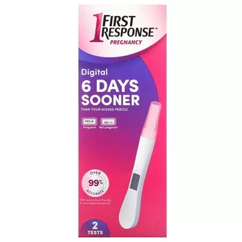 Первый ответ, Цифровой тест на беременность, Два теста