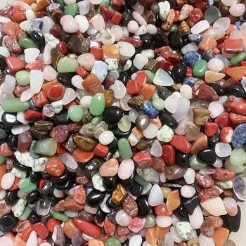 Песок для промывки драгоценных камней Ландшафтный песок Крупные частицы Перекати-поле Цвет Различные материалы Натуральный кристалл Кристаллический камень 15-20MM
