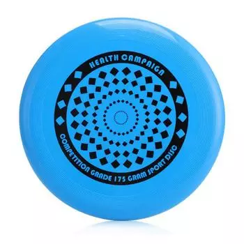 Pet Beach Frisbee PE Tough Dog Frisbee Sports Frisbee 175 г 27 см Игрушка Frisbee Professional синий
