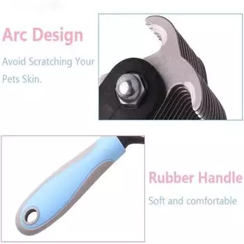 Pet Combs Massage Comb for Dogs Cats Cleaning Products Pet Knot Opener No Flying Hair Cat Combs Pet Dehairer