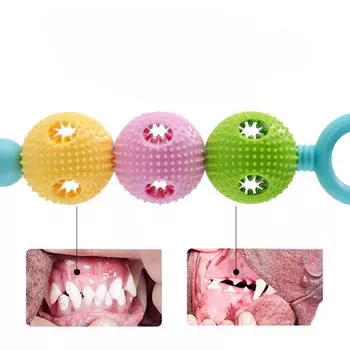 Pet Dog Toys Sugarcoated Hats on A Stick Chew Glue Grind Teeth TPR Grind Teeth Stick Dog Supplies Puppy Food Leakage Toys