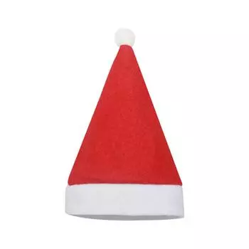 Pet Doll Non Woven Christmas Hat Christmas Gift Headwear Atmosphere Decoration Christmas Hat One Size красный