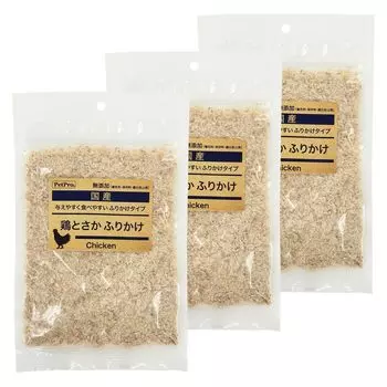 Pet Pro Домашняя закуска курица тосака фурикаке 120 г x 3 без добавок (40г штук)