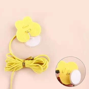 Pet Sepak Takraw Toy with Suction Cup Elasticity Retractable Hanging Door Type Interactive Toy for Cat Pet Supplies синий
