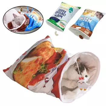Pet Sleeping Bag Cat Sack Winter Warm Mat Dog Funny House Removable Bed Puppy Kennel Nest Cozy Soft Cushion Pets Supply 50.8 x 40.6cm