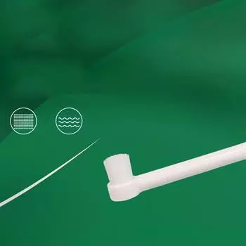 Pet Toothbrush 1PC Cat and Dog Universal Fine Soft Bristles Clean Mouth Bad Breath Removes Tooth Stains Teeth белый