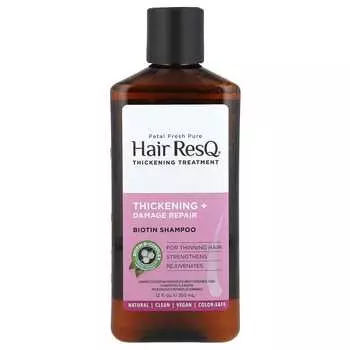 Petal Fresh, Hair ResQ®, биотиновый шампунь, укрепление волос + восстановление повреждений, 12 жидких унций (355 мл)