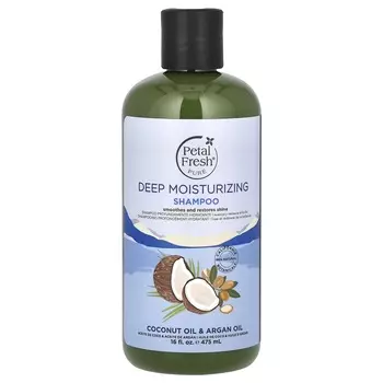 Petal Fresh, Pure, шампунь для глубокого увлажнения, кокосовое масло и аргановое масло, 16 жидких унций (475 мл)