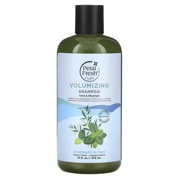 Petal Fresh, Шампунь для придания объема, розмарин и мята, 16 жидких унций (475 мл)