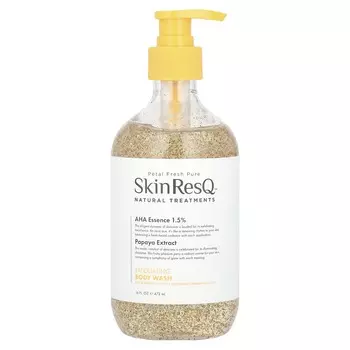 Petal Fresh, Skin ResQ Natural Treatments, отшелушивающий гель для душа, 16 жидких унций (473 мл)