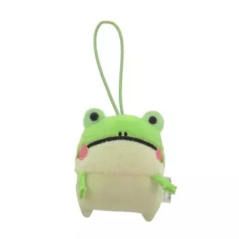 Petamon Mascot Frog светло-зеленый xx см животное лягушка ремешок подвеска милая мягкая игрушка для выхода шитья фото сумки и рюкзаки [Morisaka Global]