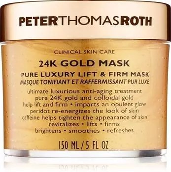 Peter Thomas Roth 24k Gold Mask Masque Visage Raffermissant Luxe Effet Lifting TU прозрачный