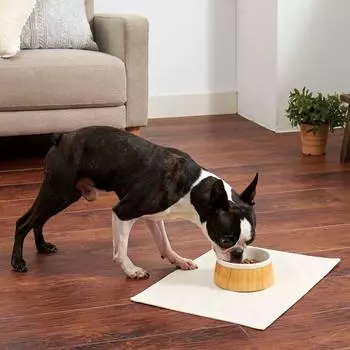 Petio Dog Tableware Porta Wood Grain Керамическая посуда M