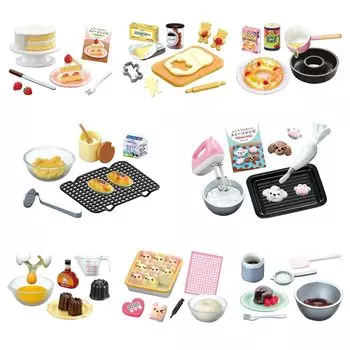 Petit Sample Series Cute Sweets Recipe at Home Box Product 8 Types 8 Pieces Приблизительно H115 x W70 x D50mm Re-ment