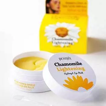 PETITFEE - Chamomile Lightening Hydrogel Eye Mask 60pcs