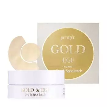 [Petitfee] Патчи для глаз Premium Gold & EGF 60 шт. (30 дней)